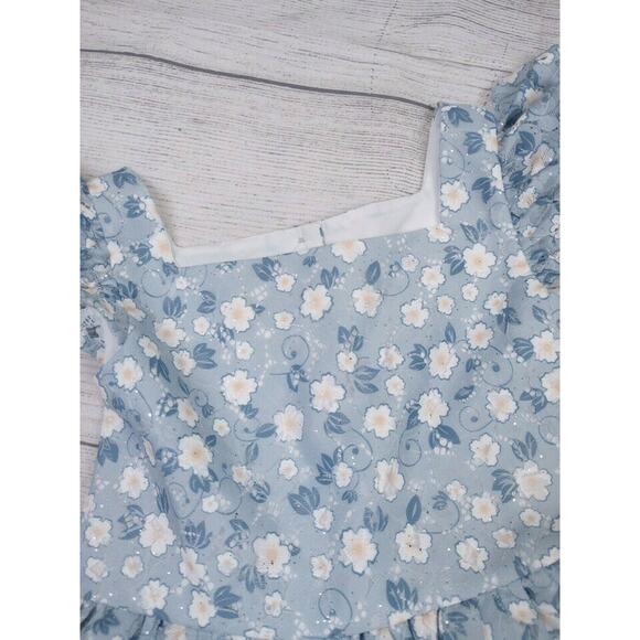 6 Pippa & Julie Falyn Floral Ruffle Dress - Picture 2 of 6